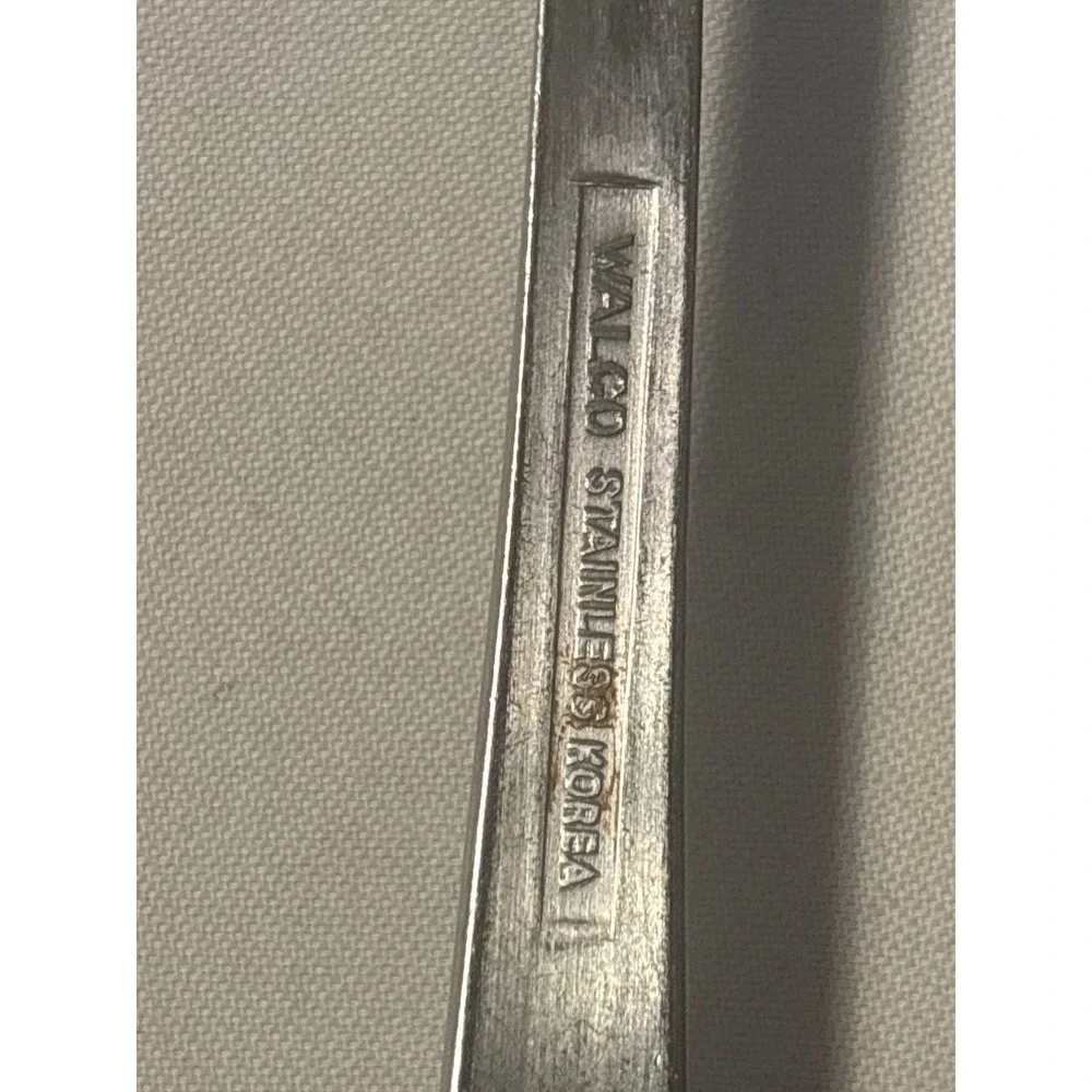 Walco Cocktail Forks Set of 8 Stainless Steel 3-Tine Appetizer MCM